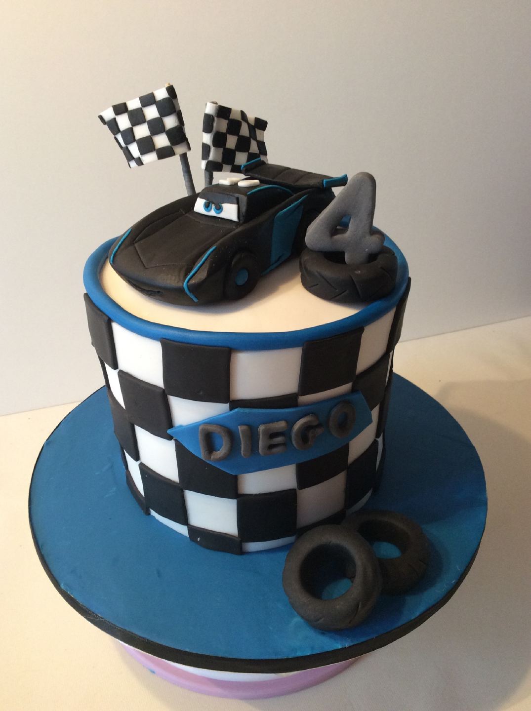 cake design torta cars 3 claudia crea firenze